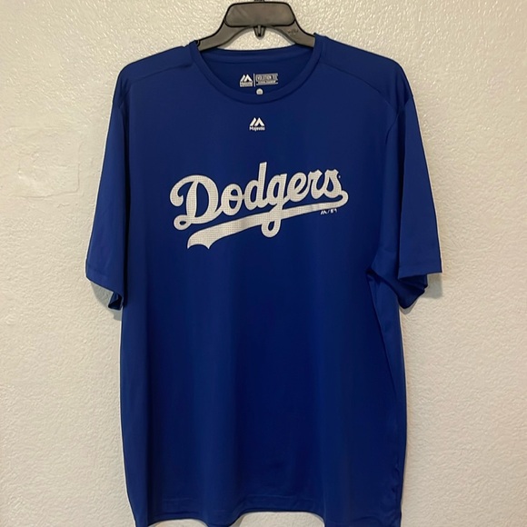 LA Dodgers Majestic Evolution Tee Cool Base - Picture 1 of 6